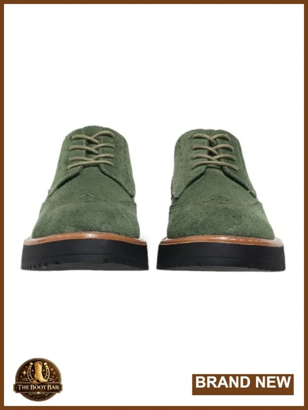 Women's Suede Platform Oxfords - 1.57